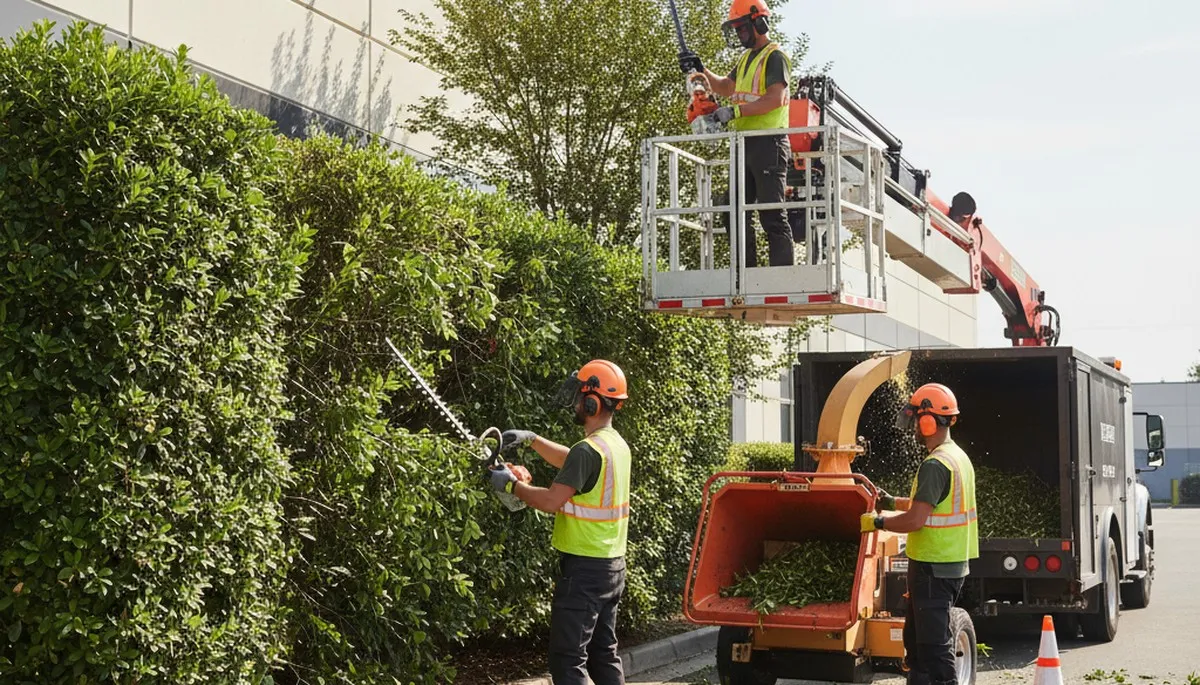 Cherry Hill, NJ shrub removal by Arbor Tree Care for overgrown landscape cleanup